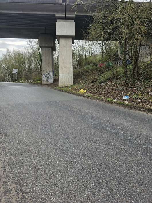 Richtig! Es handelt sich hierbei natürlich um die Zufahrtsst